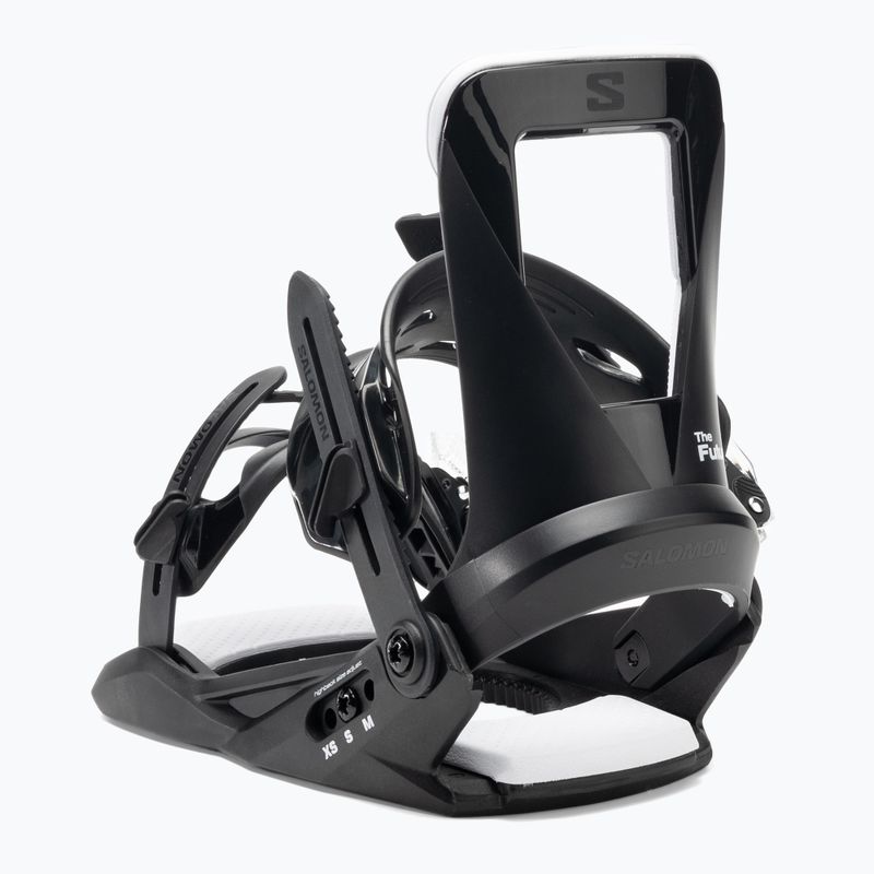 Detské snowboardové viazanie Salomon The Future black/white 4
