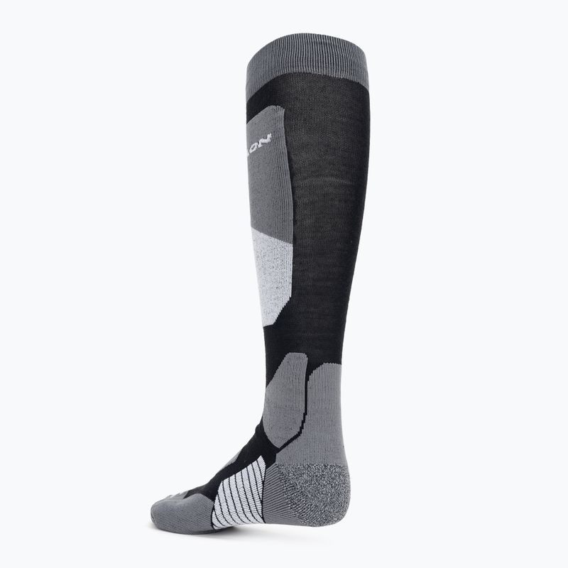 Salomon S/Access lyžiarske ponožky 2 páry black/beluga 5