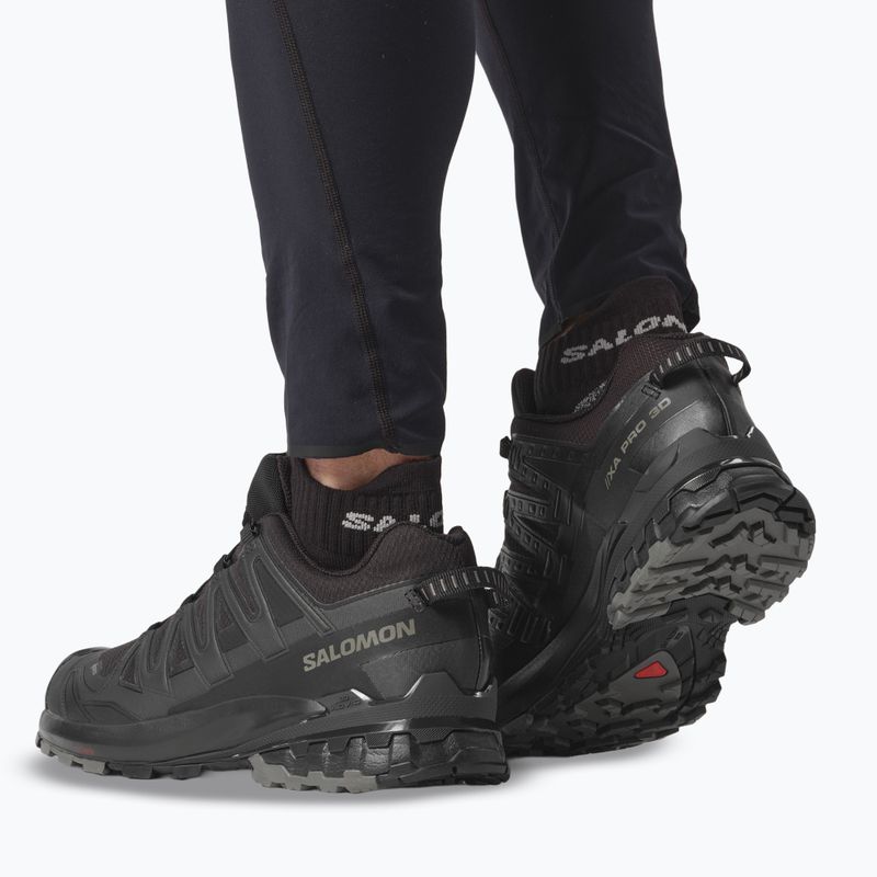 Pánske bežecké topánky Salomon XA Pro 3D V9 black/phantom/pewter 14