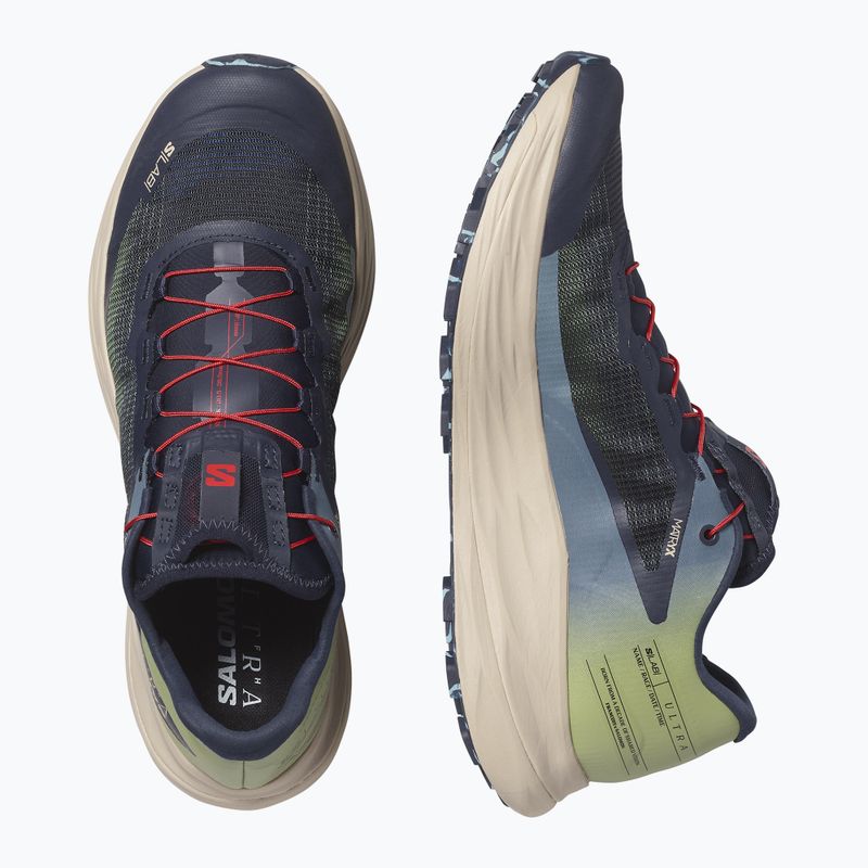 Bežecké topánky Salomon S/Lab Ultra sage/cameo blue/night sky 8