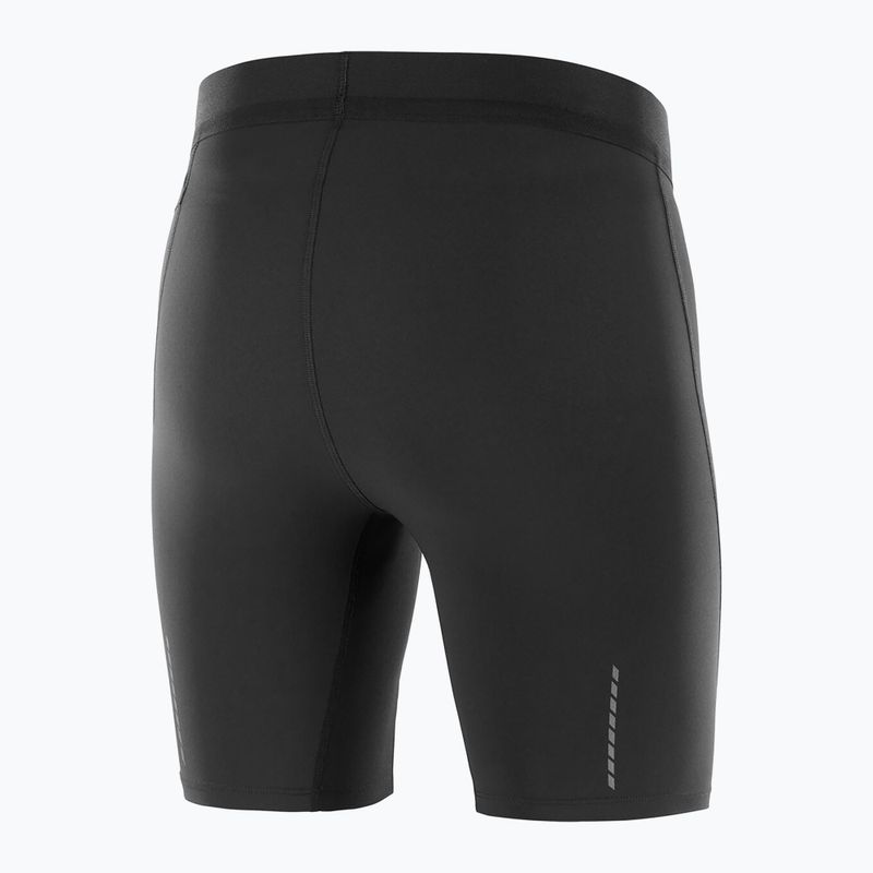 Pánske bežecké šortky Salomon Sense Aero Tights deep black 7