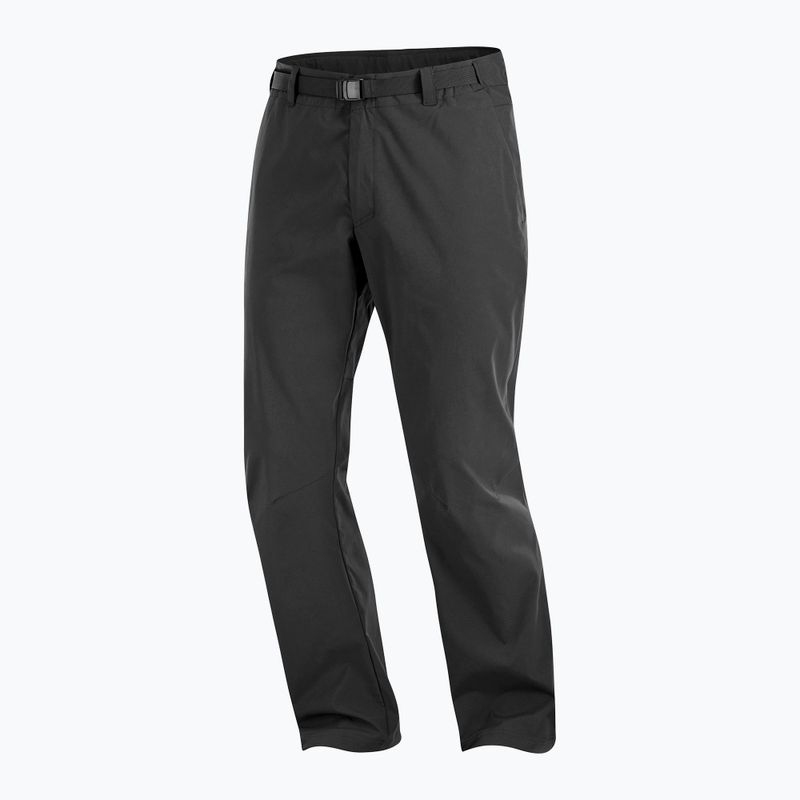 Pánske nohavice do dažďa Salomon Outerpath Base deep black 7