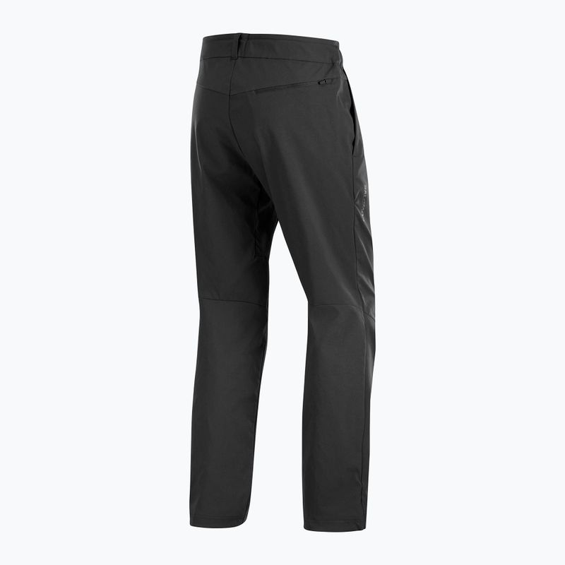 Pánske nohavice do dažďa Salomon Outerpath Base deep black 8