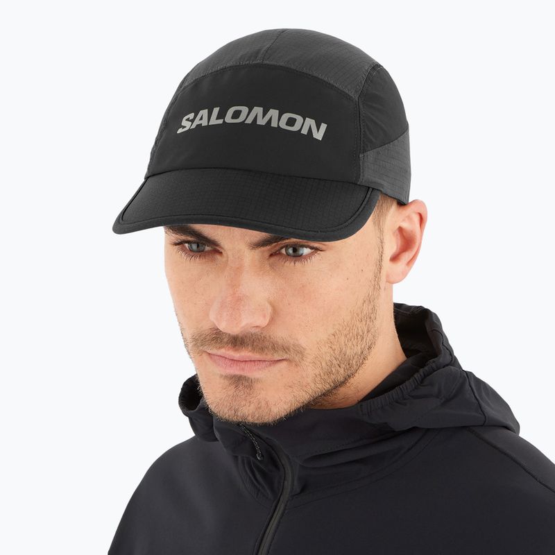 Salomon Sense Aero deep black baseballová čiapka 2