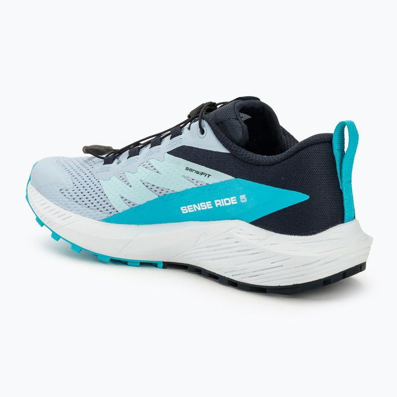 Dámska bežecká obuv Salomon Sense Ride 5 cashmere blue/carbon/peacock blue 3