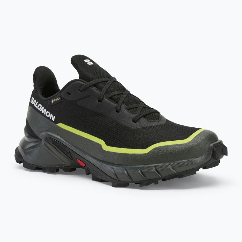 Pánska bežecká obuv Salomon Alphacross 5 GTX black/peat/sulphur spring