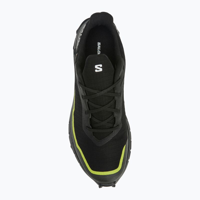 Pánska bežecká obuv Salomon Alphacross 5 GTX black/peat/sulphur spring 5