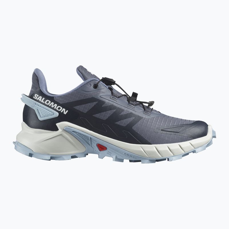 Dámska bežecká obuv Salomon Supercross 4 grisaille/white/cashmere blue 9