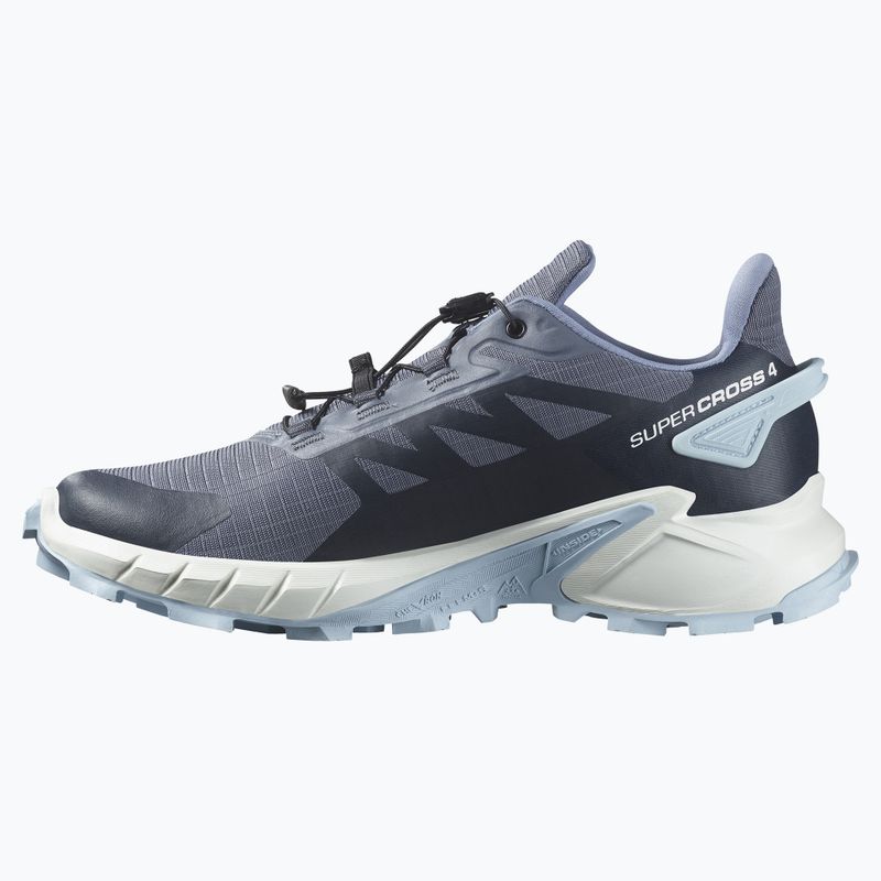 Dámska bežecká obuv Salomon Supercross 4 grisaille/white/cashmere blue 10