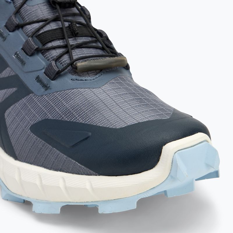Dámska bežecká obuv Salomon Supercross 4 grisaille/white/cashmere blue 7
