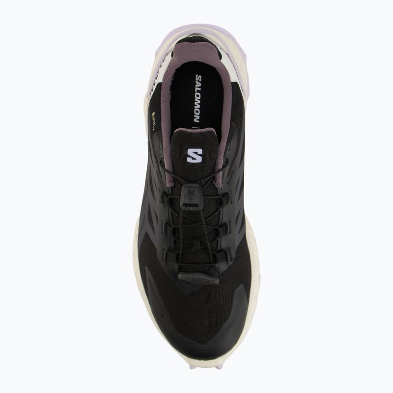 Dámske bežecké topánky Salomon Supercross 4 GTX black/vanilla ice/orchid petal 5