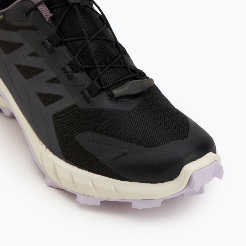 Dámske bežecké topánky Salomon Supercross 4 GTX black/vanilla ice/orchid petal 7