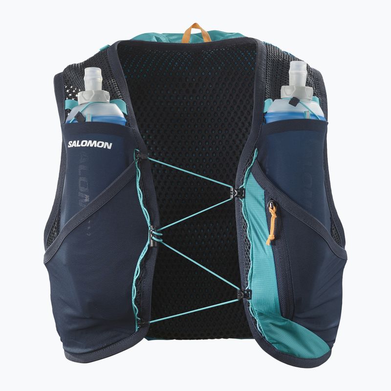 Bežecká vesta Salomon Active Skin 8 set tahitian tide/carbon