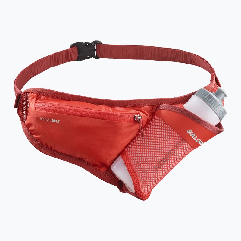 Bežecký pás Salomon Active Belt 3D Bottle high risk red/red dahlia