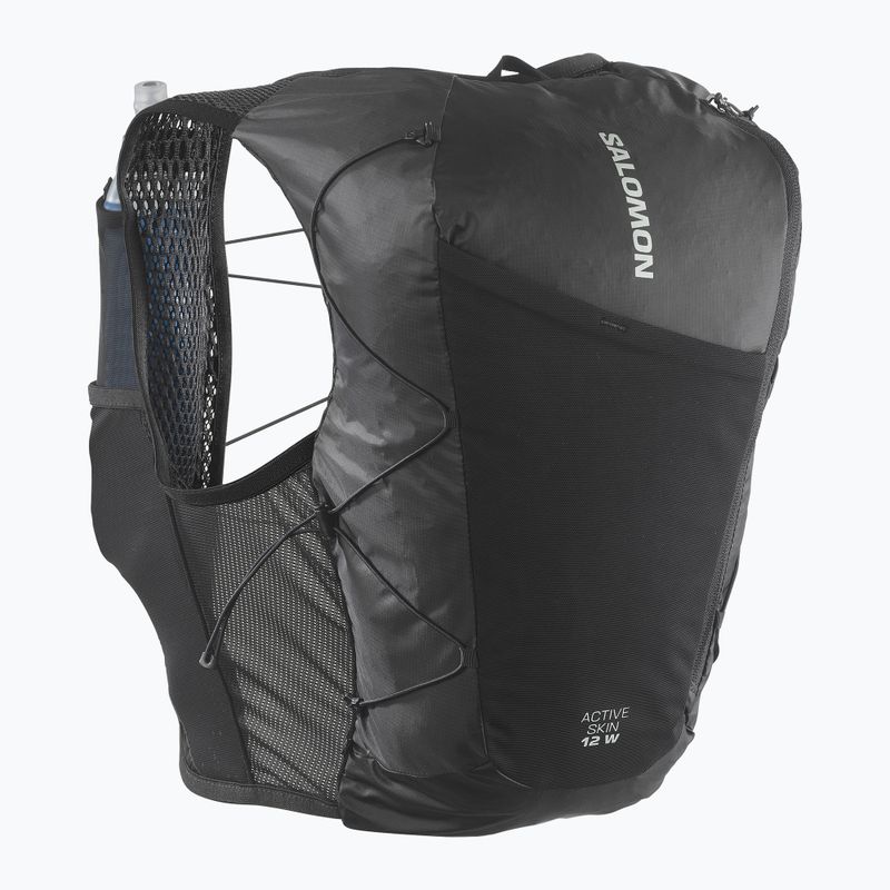 Dámska bežecká vesta Salomon Active Skin 12 Set black/metal 2