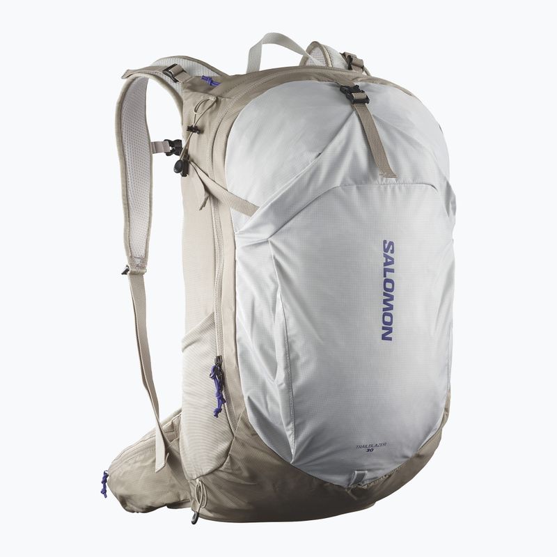 Turistický batoh Salomon Trailblazer 30 l khaki/glacier gray