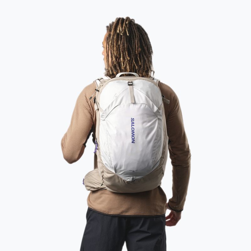 Turistický batoh Salomon Trailblazer 30 l khaki/glacier gray 3