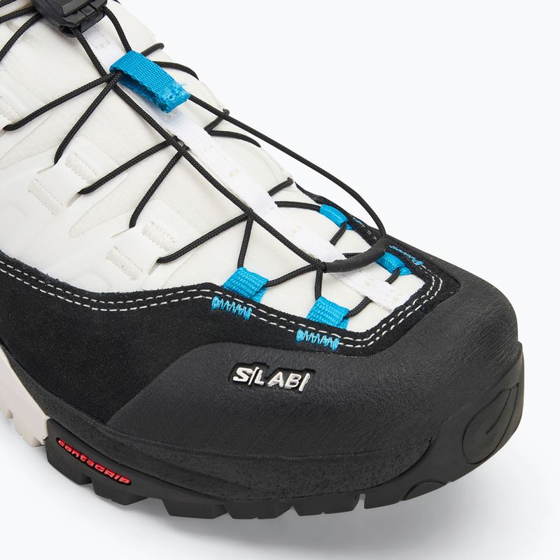 Turistické topánky Salomon S/LAB Alpinway white/black/transcend blue 7