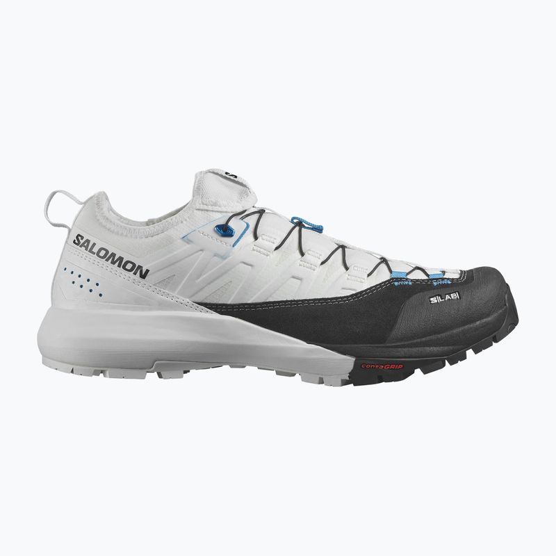 Turistické topánky Salomon S/LAB Alpinway white/black/transcend blue 8