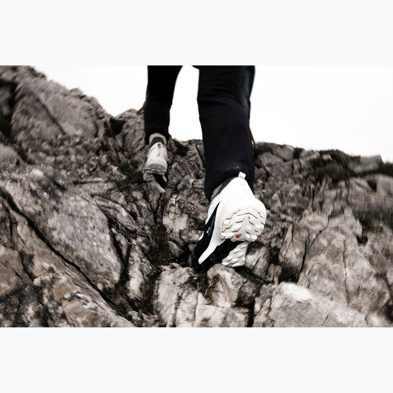 Turistické topánky Salomon S/LAB Alpinway white/black/transcend blue 12