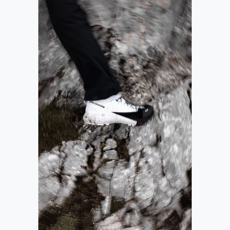 Turistické topánky Salomon S/LAB Alpinway white/black/transcend blue 14