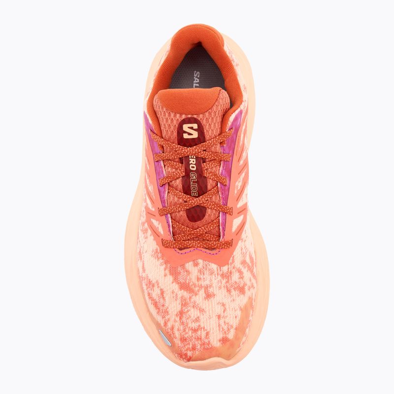 Dámska bežecká obuv Salomon Aero Glide 2 spice route/peach quartz/fresh salmon 5