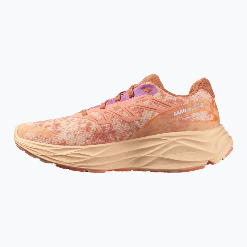 Dámska bežecká obuv Salomon Aero Glide 2 spice route/peach quartz/fresh salmon 10