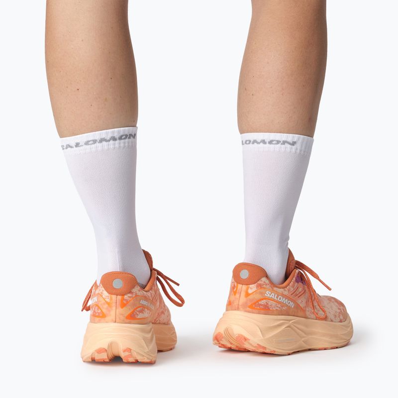 Dámska bežecká obuv Salomon Aero Glide 2 spice route/peach quartz/fresh salmon 15