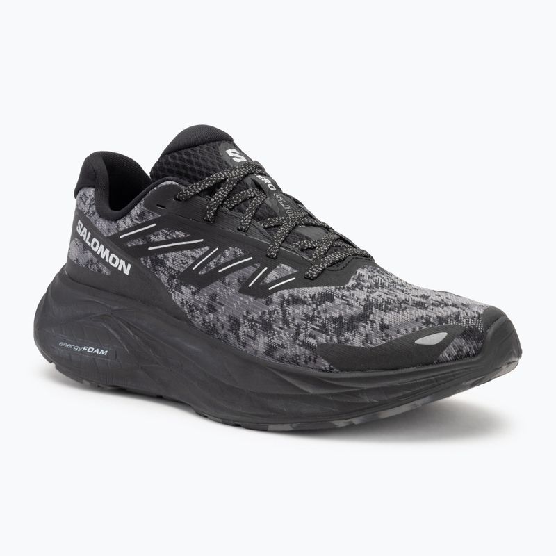 Pánska bežecká obuv Salomon Aero Glide 2 black/phantom/ghost grey