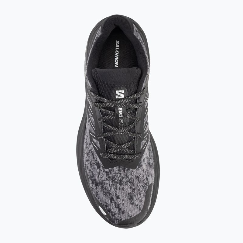 Pánska bežecká obuv Salomon Aero Glide 2 black/phantom/ghost grey 5