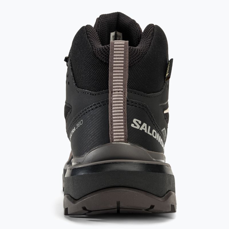 Dámske turistické topánky Salomon X Ultra 360 MID GTX black/plum kitten/shale 6