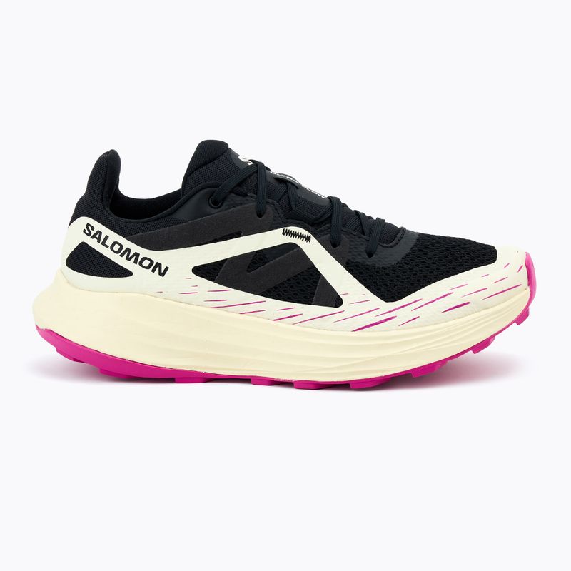 Dámska bežecká obuv Salomon Ultra Flow black/transparent yellow/rose violet 2