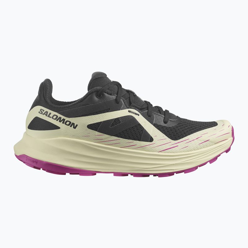 Dámska bežecká obuv Salomon Ultra Flow black/transparent yellow/rose violet 9