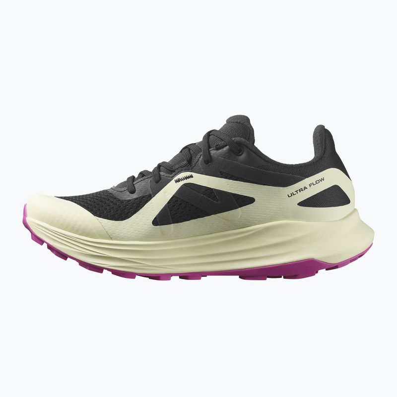 Dámska bežecká obuv Salomon Ultra Flow black/transparent yellow/rose violet 10