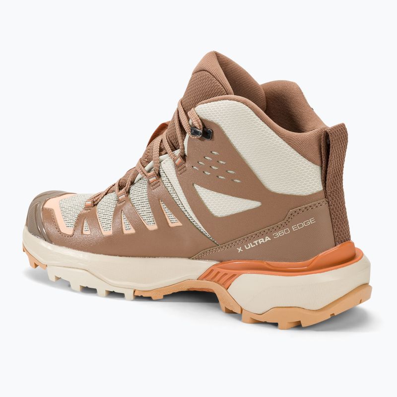 Dámske trekové topánky Salomon X Ultra 360 Edge Mid GTX shortbread/raw umber 5