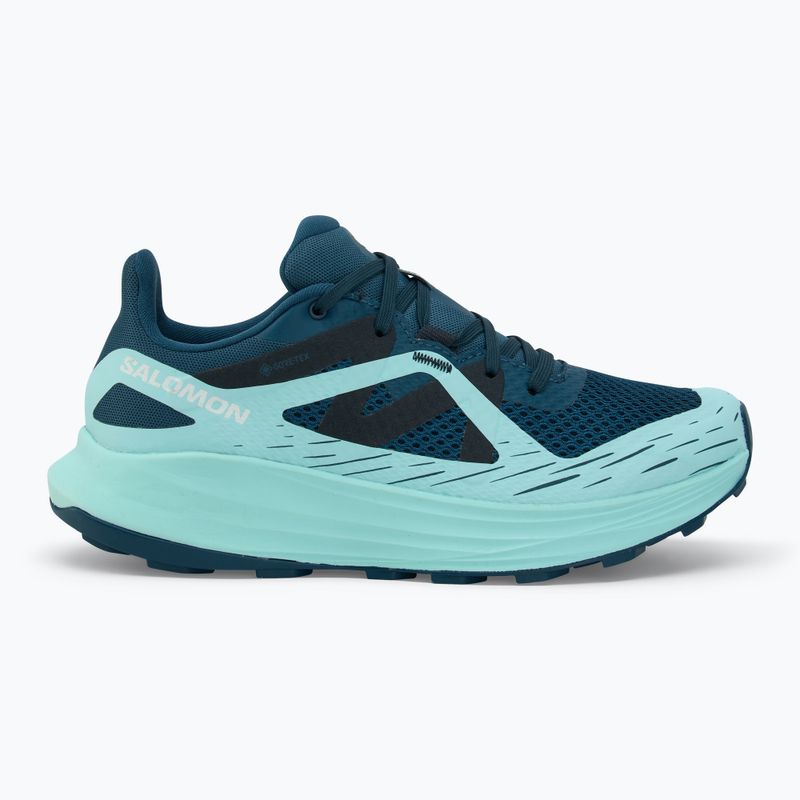 Dámske bežecké topánky Salomon Ultra Flow GTX deep dive/tanager turquoise/carbon 2