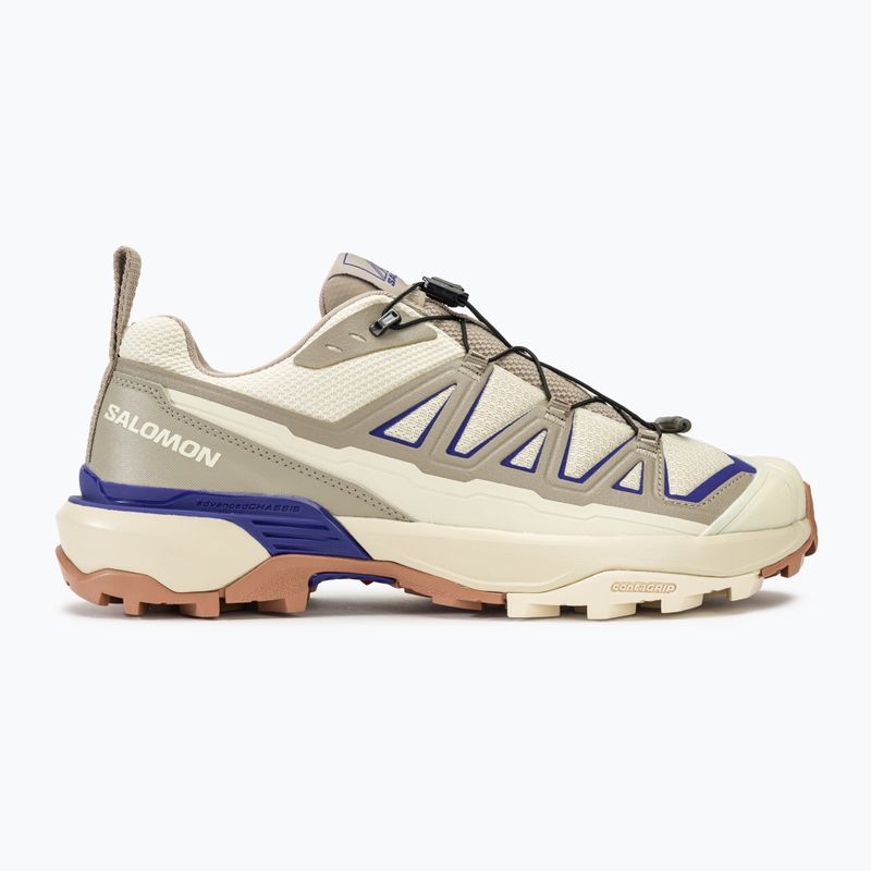 Pánska treková obuv Salomon X Ultra 360 Edge almond milk/vintage khaki/spectrum blue 2