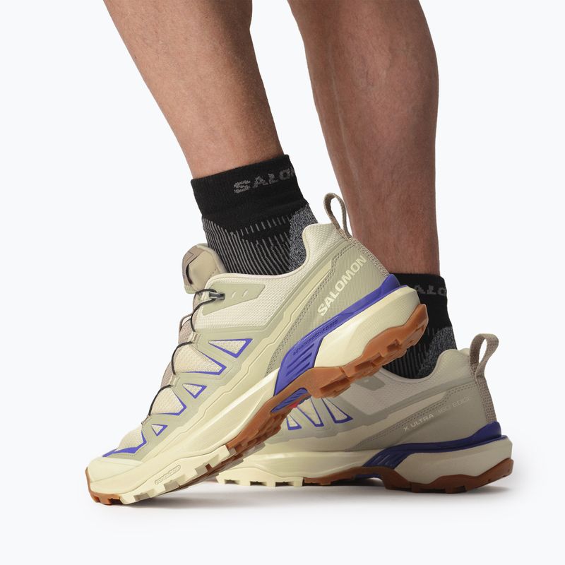 Pánska treková obuv Salomon X Ultra 360 Edge almond milk/vintage khaki/spectrum blue 13