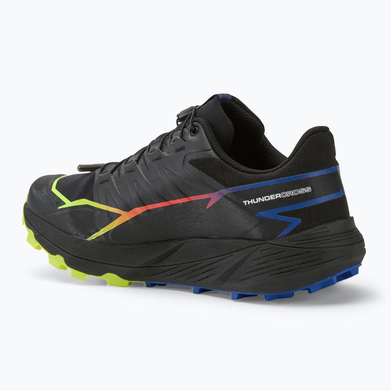 Pánska bežecká obuv Salomon Thundercross GTX  black/surf the web/safety yellow 3