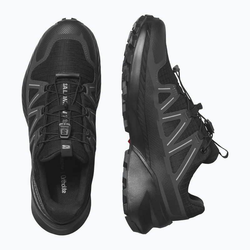 Dámske bežecké topánky Salomon Speedcross Peak GTX black/black/phantom 8