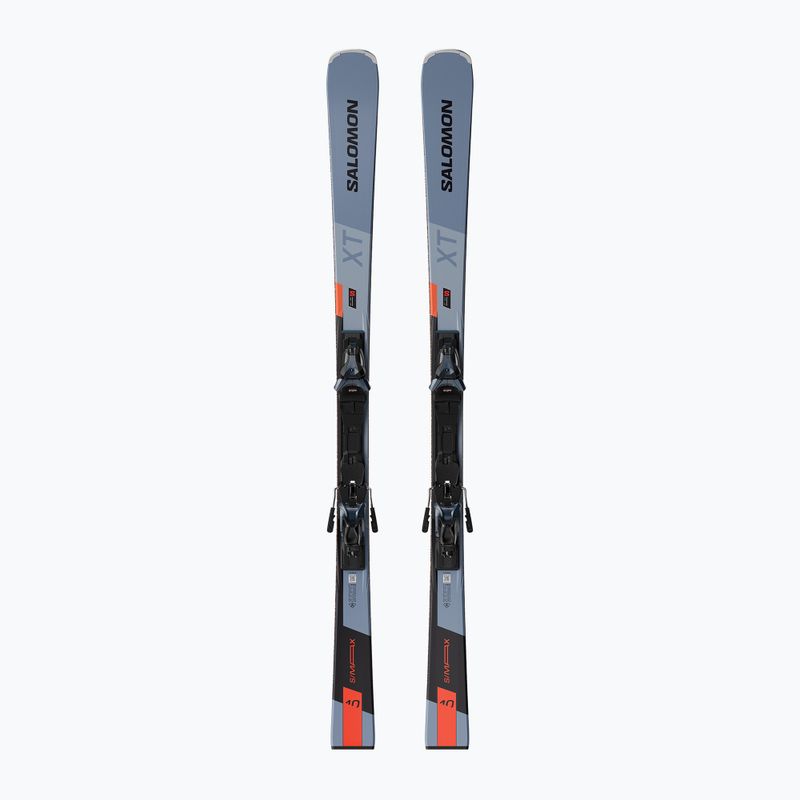 Zjazdové lyže Salomon S/Max 10 XT + viazanie MI12 GW copen blue/black/neon red