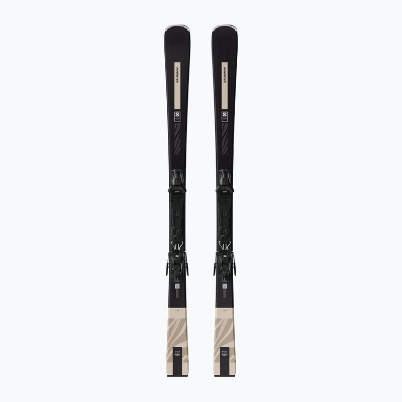 Dámske zjazdové lyže Salomon S/Max N°6 XT + M10 GW black/ivory cream met.
