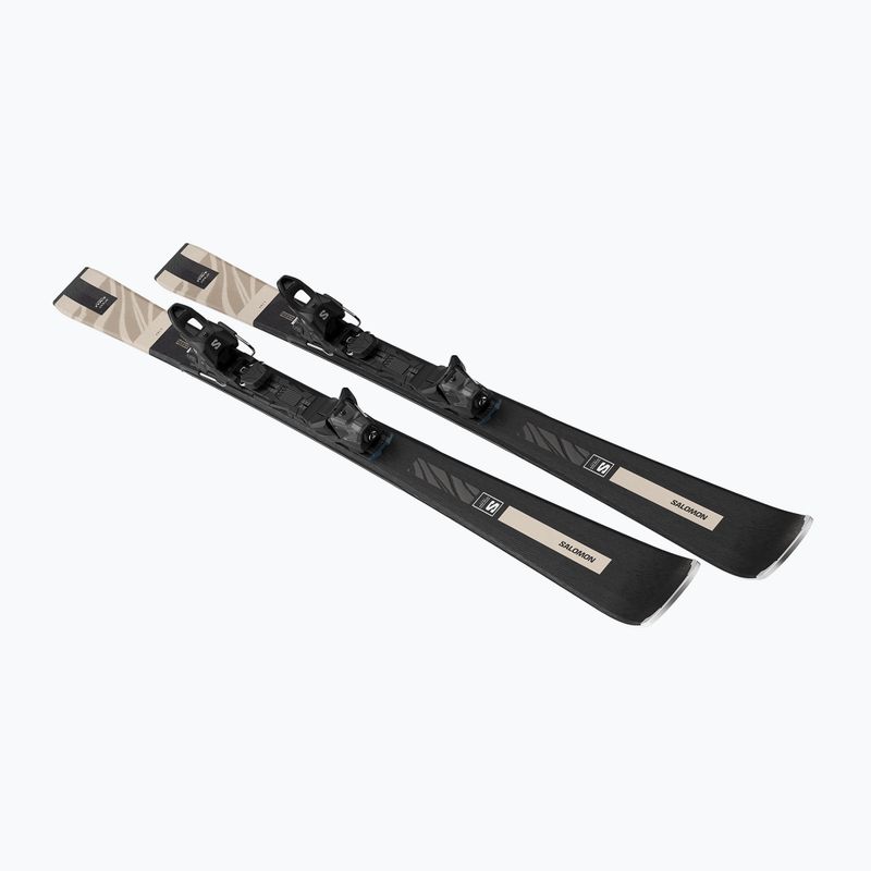 Dámske zjazdové lyže Salomon S/Max N°6 XT + M10 GW black/ivory cream met. 3