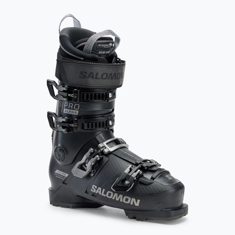 Pánske lyžiarske topánky Salomon S/Pro Alpha 110 GW black/dark grey met./black