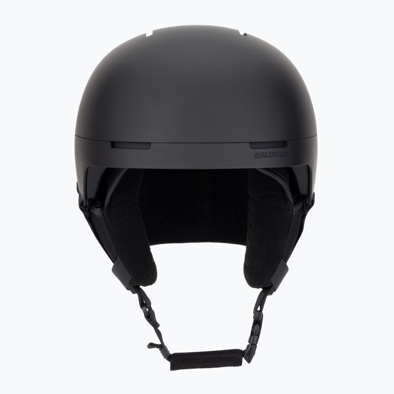 Lyžiarska prilba Salomon Brigade Round Fit black 2