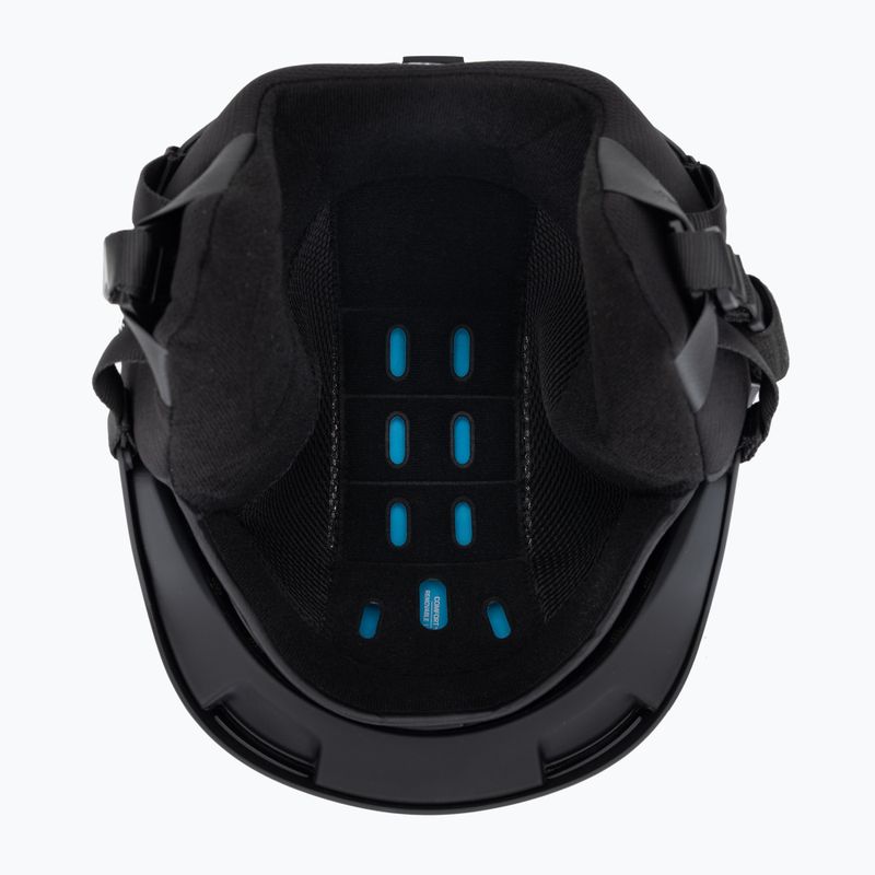 Lyžiarska prilba Salomon Brigade Round Fit black 5