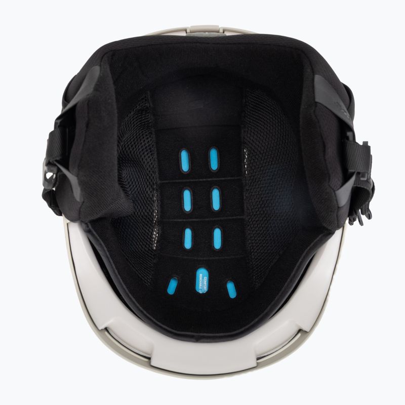 Lyžiarska prilba Salomon Brigade Round Fit rainy day 5