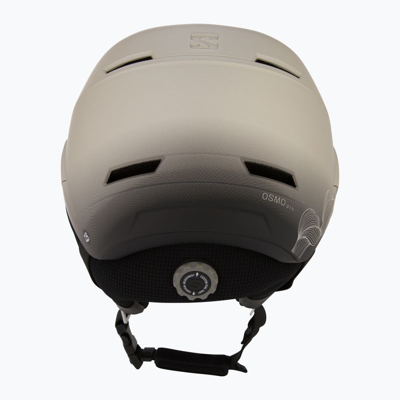 Lyžiarska prilba Salomon Osmo Pro Sigma Photo  light bronze met/black/poppy red 3