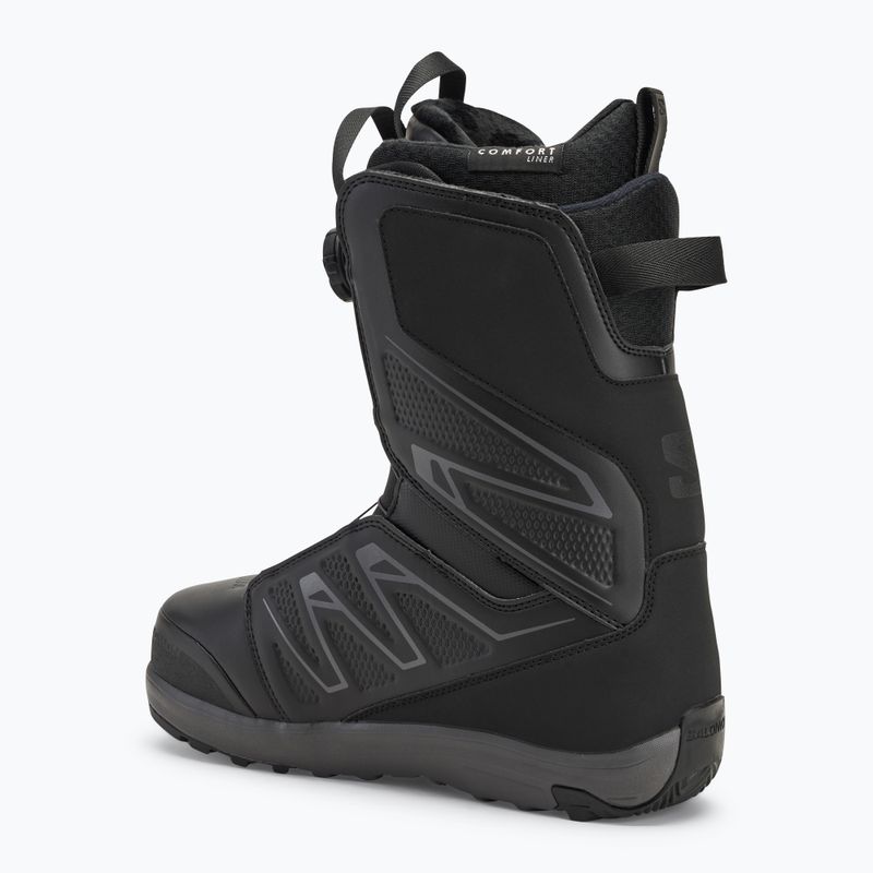 Pánske topánky na snowboard Salomon Launch Boa SJ Boa black 2