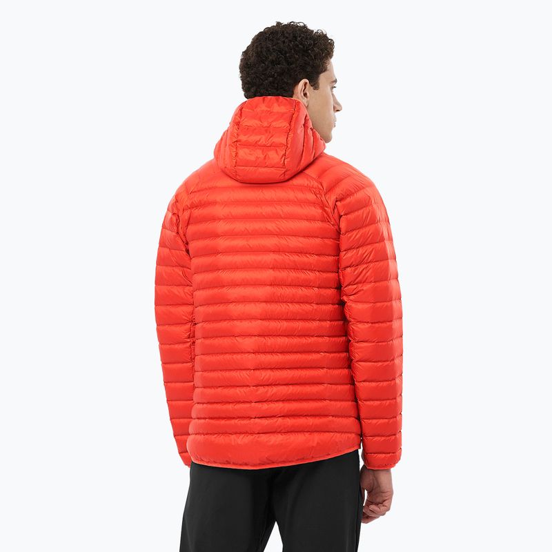 Pánska bunda  Salomon Elixir Micro Down Jacket Hd cherry tomato 2